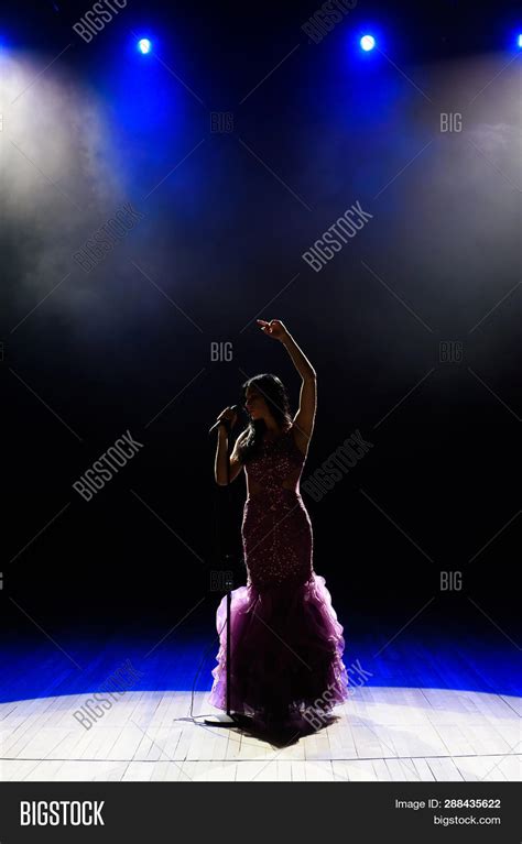 Singing Woman Image And Photo Free Trial Bigstock