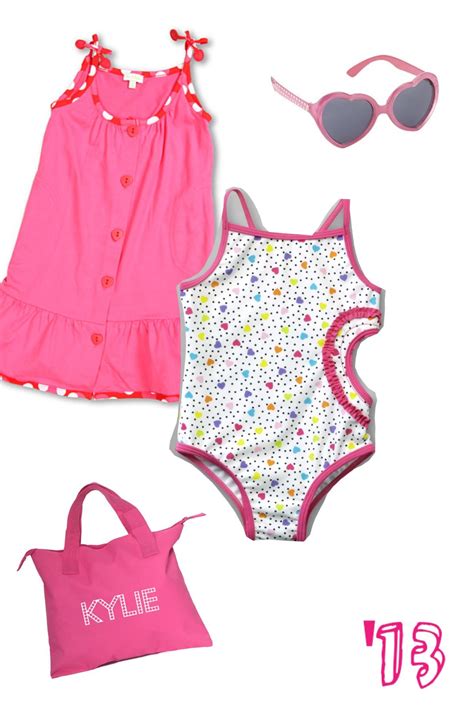 Super Cute Beach Look For A Toddler Girl Swim Bikini Bathingsuit