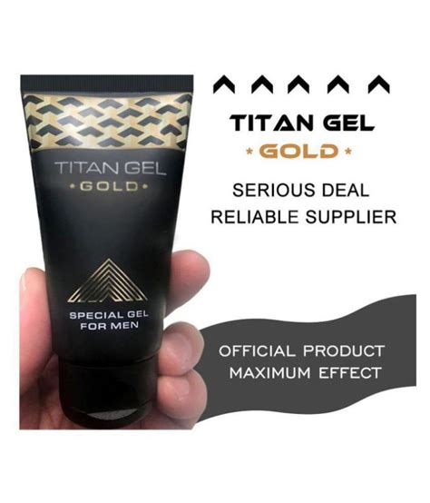 Titan Gel Gold 50ml For Ultimate Pleasure By Sex Tntra Buy Titan Gel