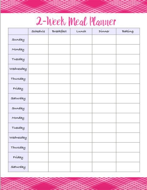 4 Free Printable Meal Planners And Grocery Lists Save Time And Money