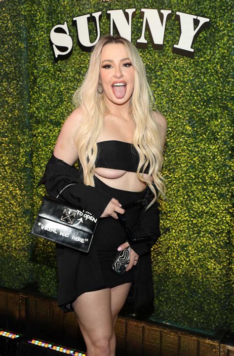 Tana Mongeau Attends The Sunny Vodka Launch Party At Terminal 27 In Los Angeles 03152022 3