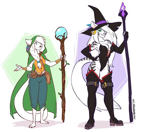 The Druid And The Witch By Zummeng On Deviantart