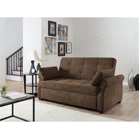 Serta Haiden Queen Convertible Sofa Bed And Lounger By Lifestyle