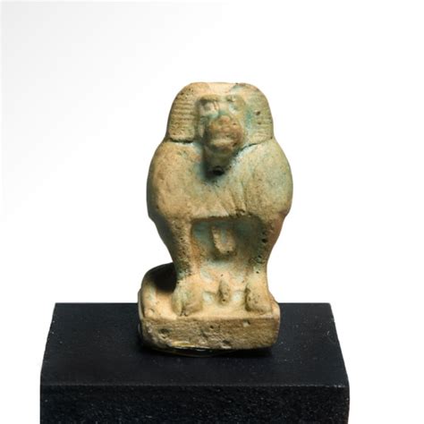 Oud Egyptisch Faiance Amulet Van Een Baviaan Catawiki