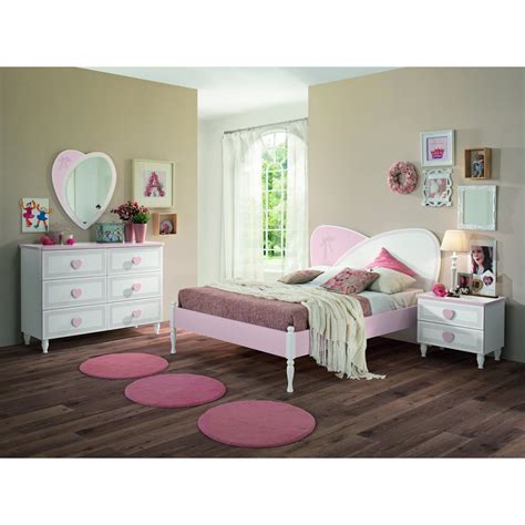 We offer a variety of kids' beds, including bunk beds, cabin desk beds and fun frames. My Youth Princess Kids 4 Piece Bedroom Set - IMAB031 | Twin bedroom sets, Furniture, Bedroom