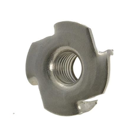 Tee Nut 4 Prong M10 10mm Metric Coarse Blind Timber Stainless 304 Din 1624 Ebay
