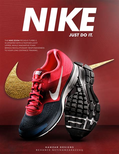 Nike Shoes Advertisement Poster Design Shoe Poster Nike Poster