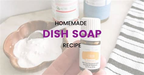 Easy Homemade Liquid Dish Soap That Actually Cleans Your Dishes By Oily Design