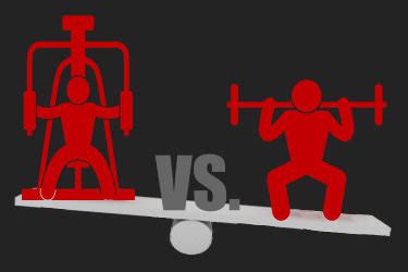 Free Weights Vs. Machines - Which Builds Muscle Better? | gymJP.com
