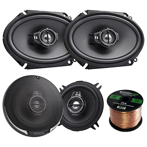 Buy 2 Pair Car Speaker Package Of 2x Kenwood Kfc C6895ps 720 Watt 6x8