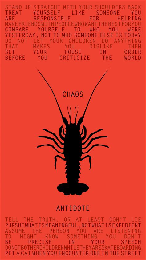 Download Lobster Poster Illustration With Text Wallpaper