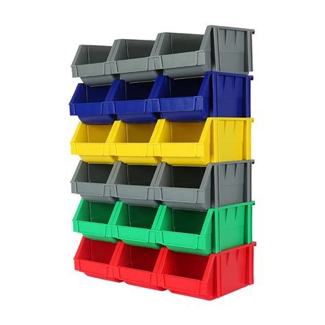 Kids Stackable Plastic Storage Box Stackable Recycling Bins China