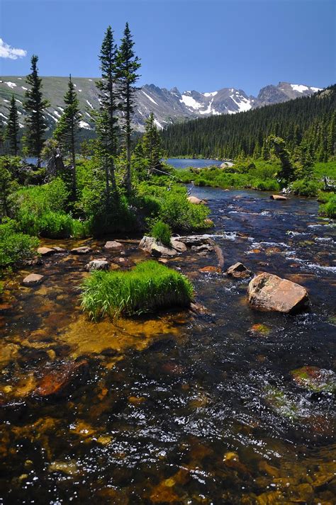 Roosevelt National Forest Located In North Central Colorado Bordering