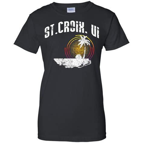 St Croix US Virgin Islands T Shirt USVI Caribbean Gift Shirt Design