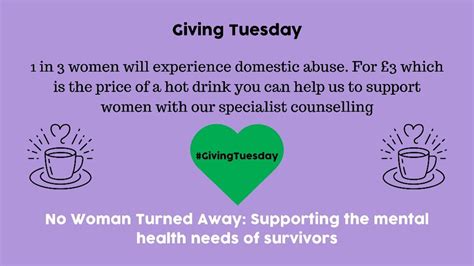 Womans Trust Giving Tuesday 28th November 2023 Justgiving