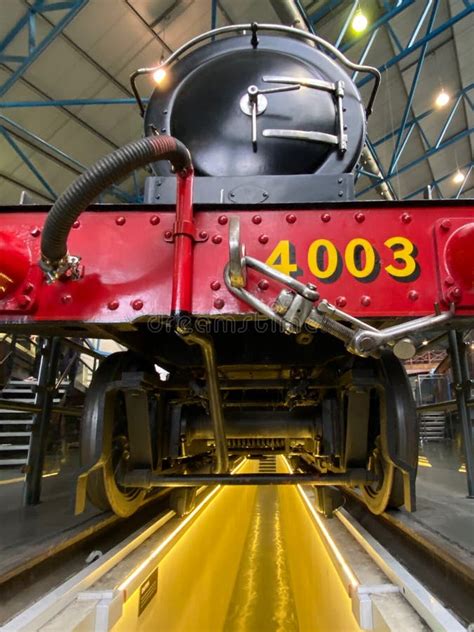Steam Locomotive National Railway Museum York England Editorial