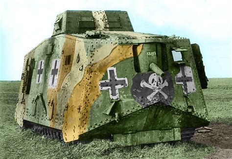 A7v German Ww1 Tank Colorization