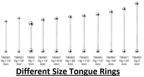 Tongue Ring Size When First Pierced Secret Tips And Complete Guide