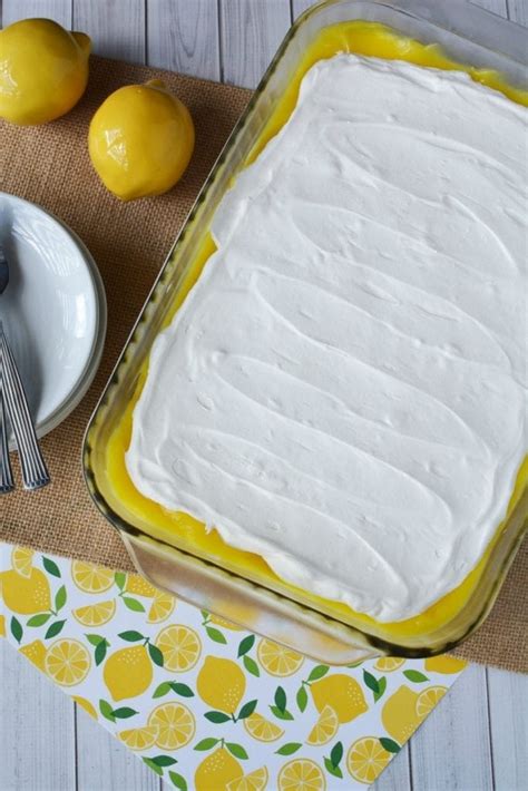 Lemon and Cream Cheese Whip Dessert Recipe - Thrifty NW Mom
