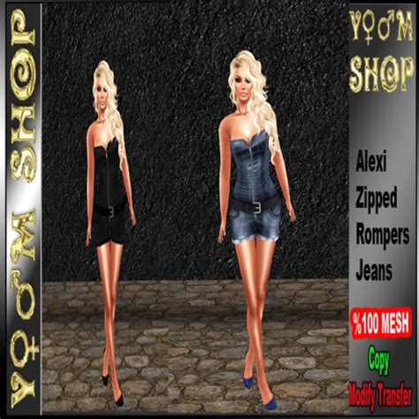 second life marketplace ym shop group t alexi rompers