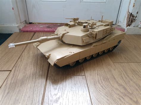 New Tamiya 116 Rc Us M1a2 Abrams Tank Full Option Kit Sound Rc Tank