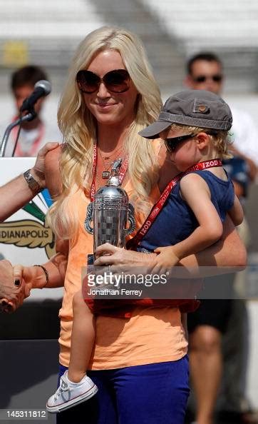 Susie Wheldon The Wife Of The Late Dan Wheldon And Her Son News