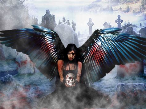 Download Evil Angel By Rhondamoon Evil Angel Wallpapers Evil Wallpapers Evil Backgrounds