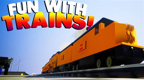 Brick Rigs Gameplay Trains And Fun Brick Rigs Multiplayer Online New