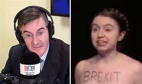 Brexit News Rees Mogg Delivers Epic Reply To Naked Remain Protester