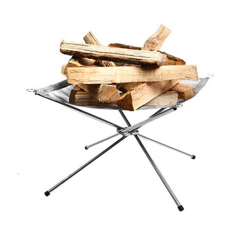 Portable folding fire pit on the next level! Portable Outdoor Camping Fire Pit - Top Kitchen Gadget
