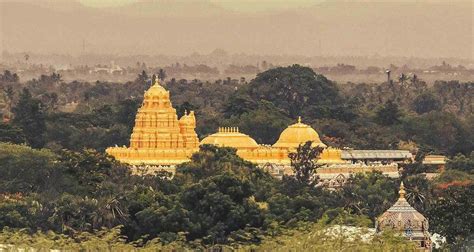 In Pics This Tamil Nadu Golden Temple Is Made With 1500 Kg Gold