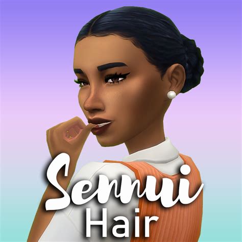 Sennui Hair The Sims 4 Create A Sim Curseforge