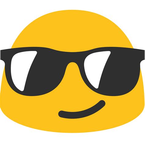 Download Emoticon Smiley Sunglasses Thepix Emoji Free Clipart Hq