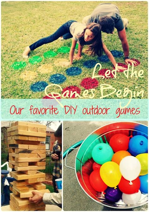 Let The Games Begin Our Favorite Outdoor Party Games With Images