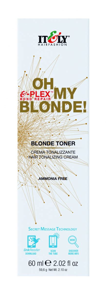 Itely Hairfashion Oh My Blonde Тонирующая крем краска без аммиака для обесцвеченных волос