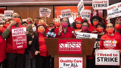 At Least New York City Nurses Poised To Strike