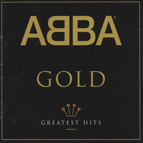 Gold , released almost a full decade after the band had broken up, stands the with the famous piano slide of dancing queen opening the album, abba: Andrew's Album Art: ABBA - Gold: Greatest Hits (1992)