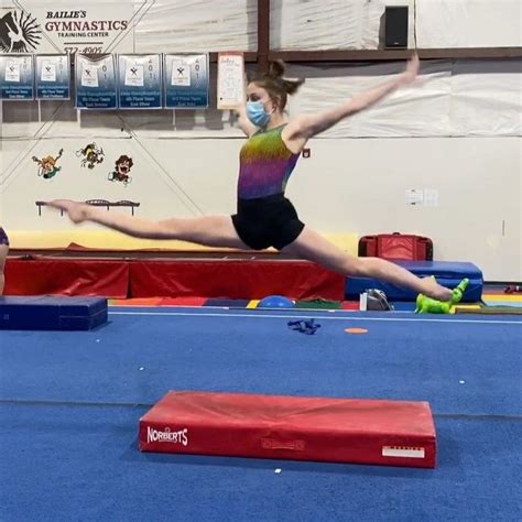 Bailies Gymnastics On Instagram “learning How To Add A Half Twist To Switch Leaps