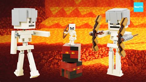 Lego Minecraft Big Figure Skeleton And Magma Cube 21150 Blocks Toy
