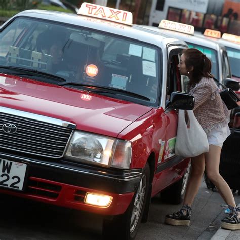 Faced With Uber Challenge Hong Kong Taxis Look To Boost Image And