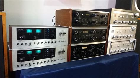 Anos 70 Remember AMPLIFICADORES PRO 1200 E PRO 2000 Receivers