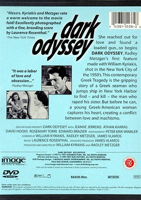 Dark Odyssey Dvd 1957 Dvd Empire