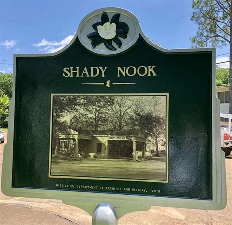 Shady Nook Historical Marker