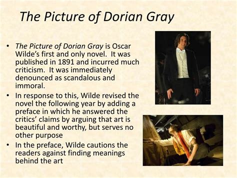 Ppt The Picture Of Dorian Gray Powerpoint Presentation Free Download