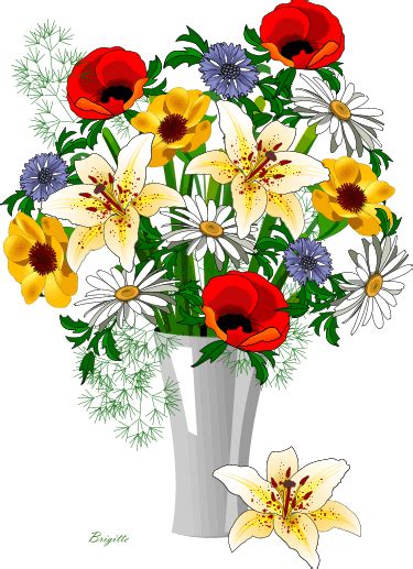 Vector Art Trees Bushes Flower Arrangements Flower Arrangements