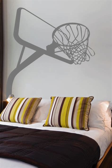 Basketball Hoop Wall Decal By Basketball Bedroom Wall