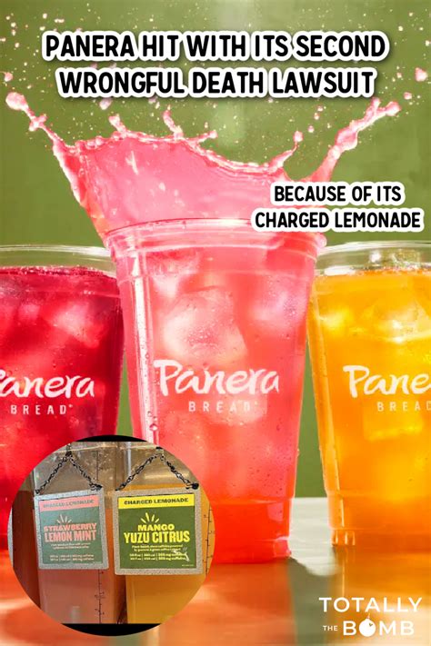 Panera Has Been Slammed With Its Second Wrongful Death Lawsuit Because Of Its Charged Lemonade