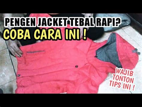 Kain parasut kusut adalah jenis kain parasut yang memiliki tekstur bergelombang/kusut, lembut, dingin, agak mengkilat, dan licin.sifat: Cara Melipat Jacket Parasut Bertopi dan Tebal Menjadi ...
