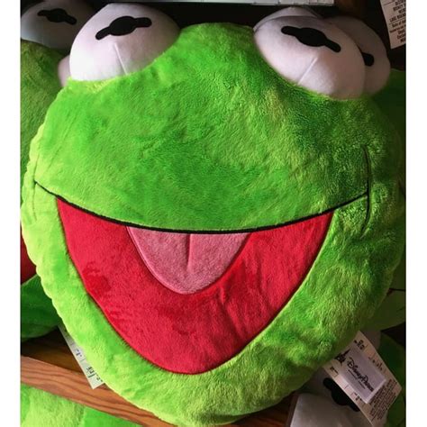 Disney Parks Muppets Kermit The Frog Pajama Pouch Pillow New With Tags
