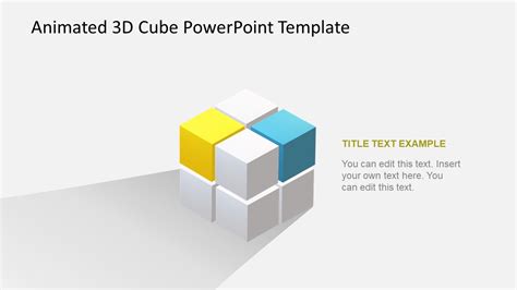 Animated 3d Cube Powerpoint Template Slidemodel